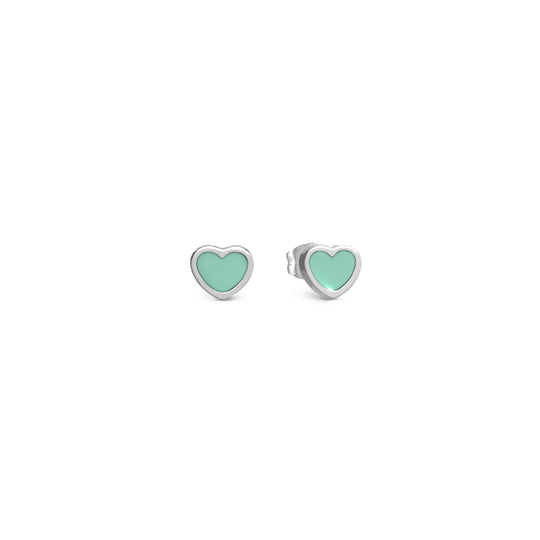 Emosfere Heart Earrings - Silver - 134208/002