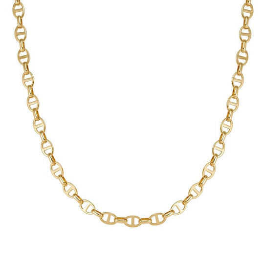 Ecclettica Navy Chain Necklace - Gold - 134309/012