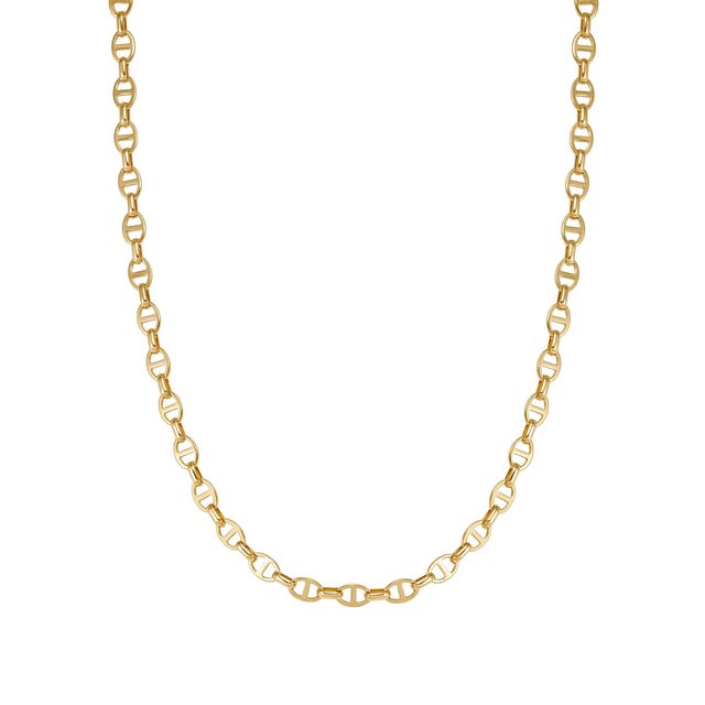 Ecclettica Navy Chain Necklace - Gold - 134309/012