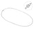 Ecclettica Long Chain Necklace - Silver - 134311/001