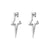 Ecclettica Star Hoop Earrings - Silver - 134322/001