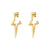 Ecclettica Star Hoop Earrings - Gold - 134322/012