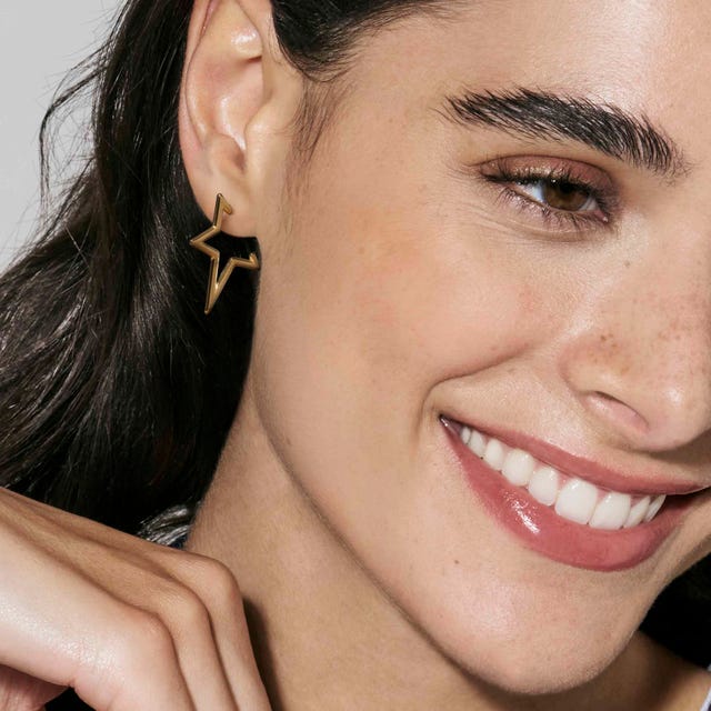 Ecclettica Star Hoop Earrings - Gold - 134322/012