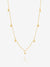 Arrow Spike Necklace - Gold - NSN2GP