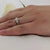 18ct Yellow Gold Oval Cut Engagement Ring - 0.80ct