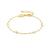 Bella Mixed Chain Bracelet - Gold - 146685/034