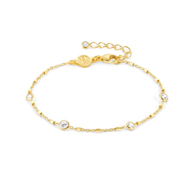 Bella Mixed Chain Bracelet - Gold - 146685/034