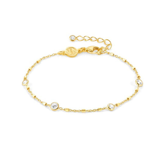 Bella Mixed Chain Bracelet - Gold - 146685/034