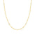 Bella Elongated Chain Necklace - Gold - 146687/036