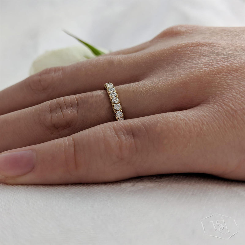 18ct Yellow Gold Skye Eternity Wedding Band - 0.33ct