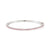 Lovelight Pink CZ Bangle - Silver - 149715/017