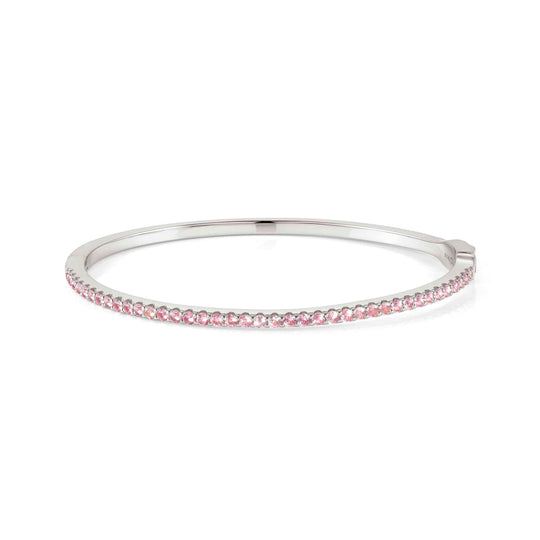 Lovelight Pink CZ Bangle - Silver - 149715/017