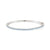 Lovelight Blue CZ Bangle - Silver - 149715/019