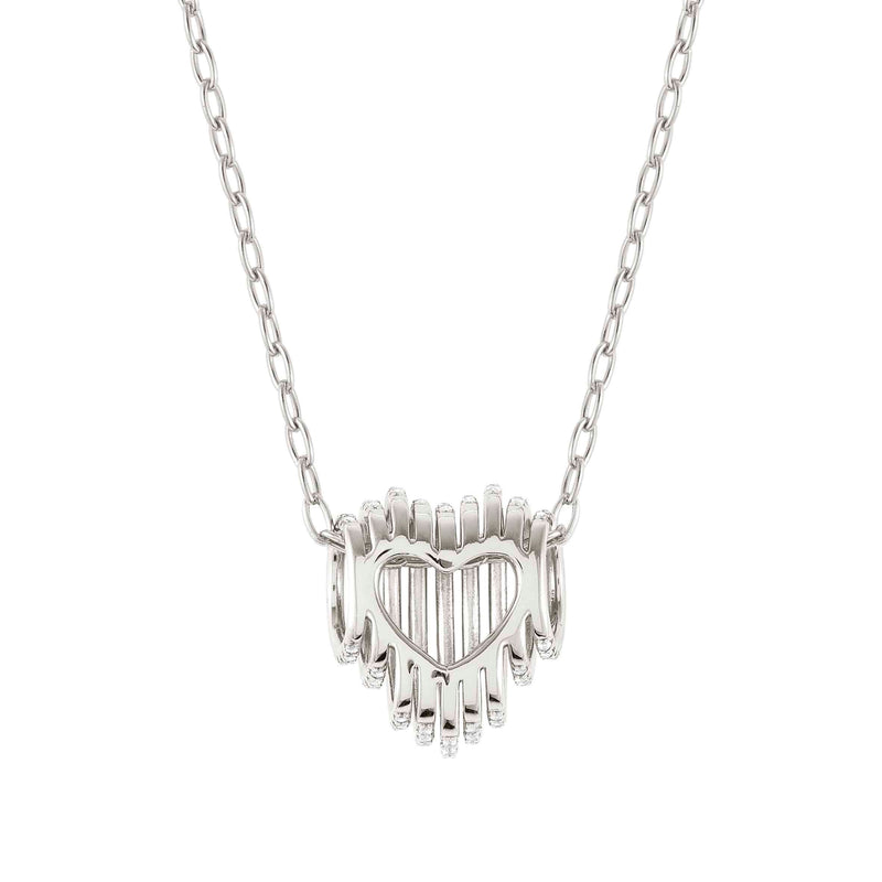 Lovelight Heart Necklace - Silver - 149716/008