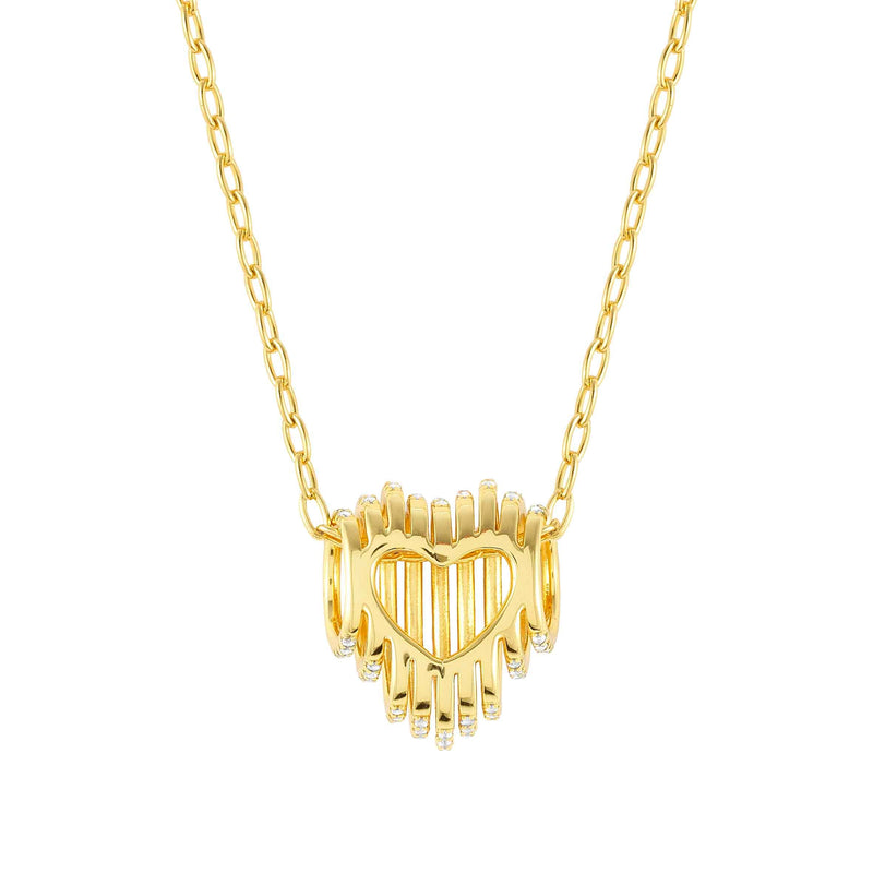 Lovelight Heart Necklace - Gold - 149716/014