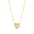 Lovelight Heart Necklace - Gold - 149716/014