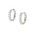 Lovelight Hoop Earrings - Silver - 149709/008