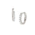 Lovelight Hoop Earrings - Silver