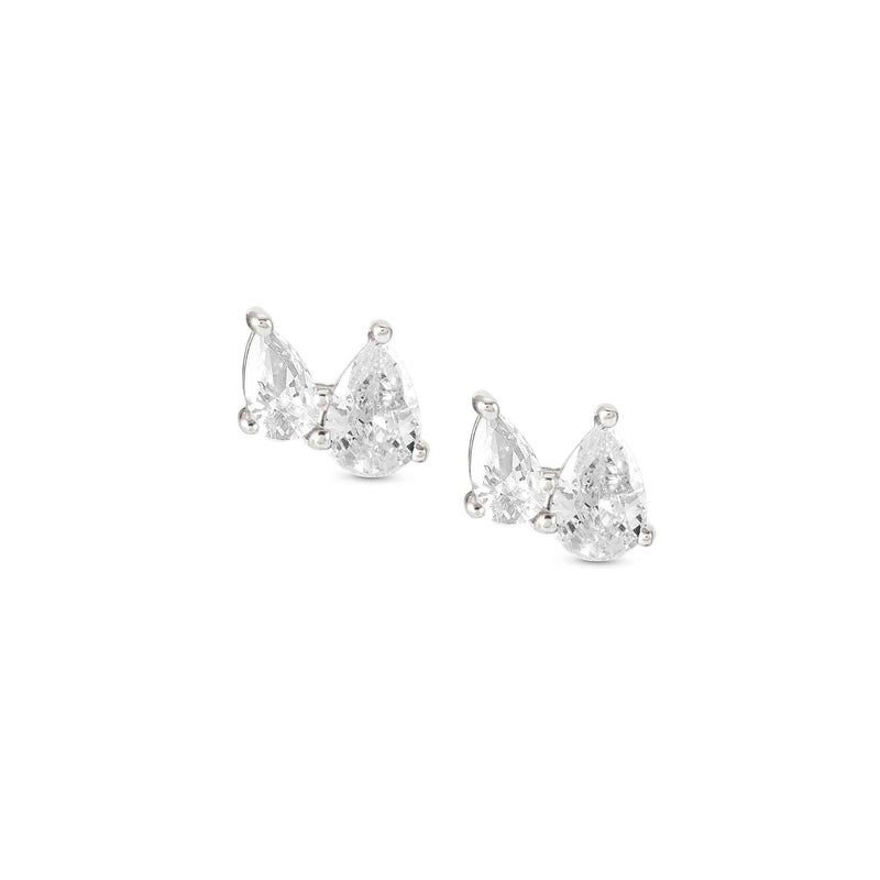 Colour Wave Earrings - Silver - 149813/001