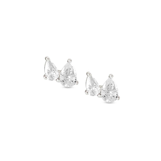 Colour Wave Earrings - Silver - 149813/001