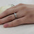 Florentine Brilliant Cut Diamond Ring - Platinum - 0.60ct