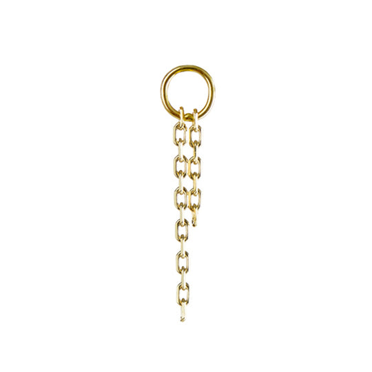 Small Chain Plaque - 9ct Yellow Gold - CH-PL-S