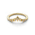 Tiara Star Ring - 14ct Gold Plated