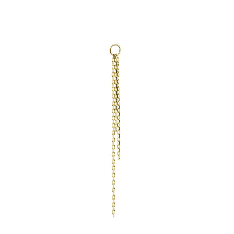 Midi Chain Plaque - 9ct Yellow Gold - CH-PL-M