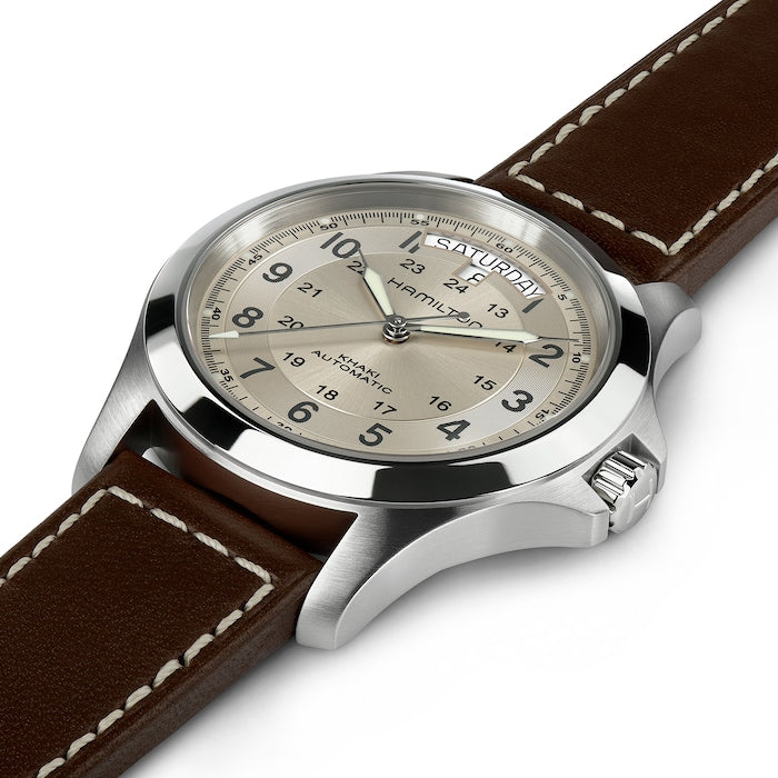 Khaki Field King Auto Gents Watch - H64455523
