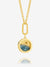 Statement North Star Amulet Necklace - Gold - AMNS20GDGPBT