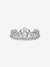Princess Tiara Crown Ring - Sterling Silver - 190880CZ