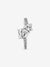 Double Heart Sparkling Ring - Sterling Silver - 191198C01