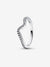 Sparkling Wave Ring - Sterling Silver - 192539C01