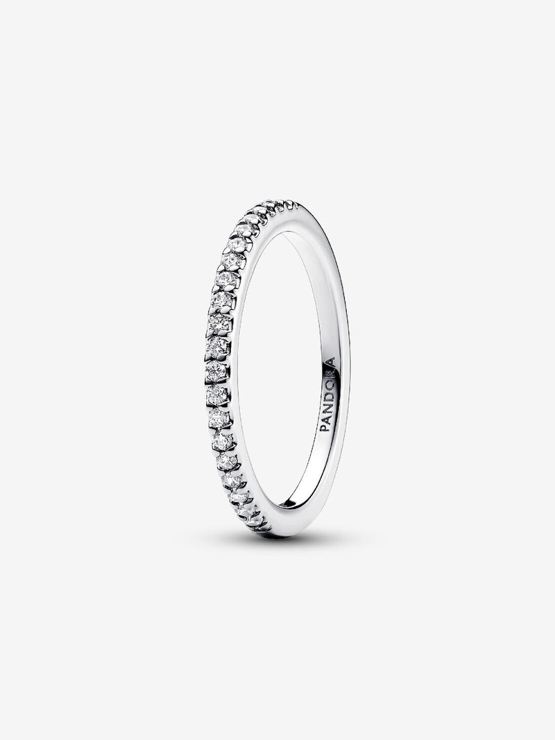 Sparkling Band Ring - Sterling Silver - 192999C01