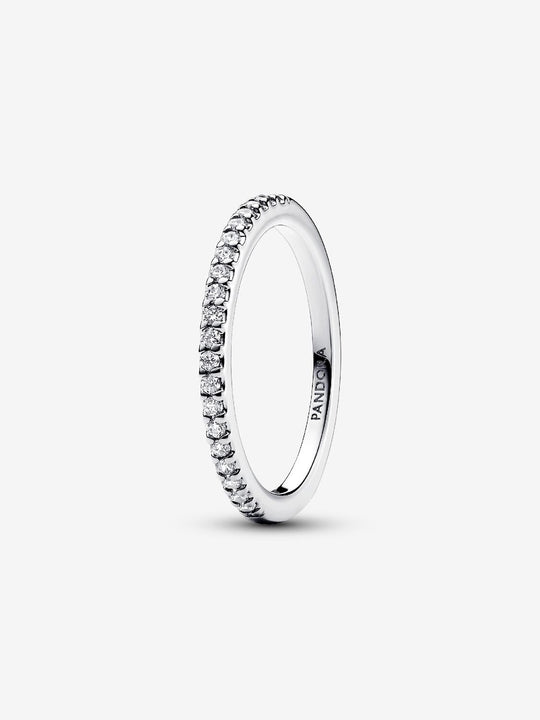 Sparkling Band Ring - Sterling Silver - 192999C01