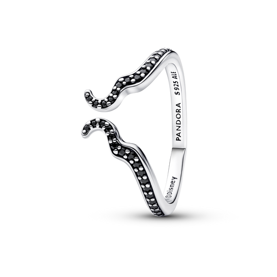 Disney Maleficent Black Crystal Ring - Sterling Silver - 194333C01