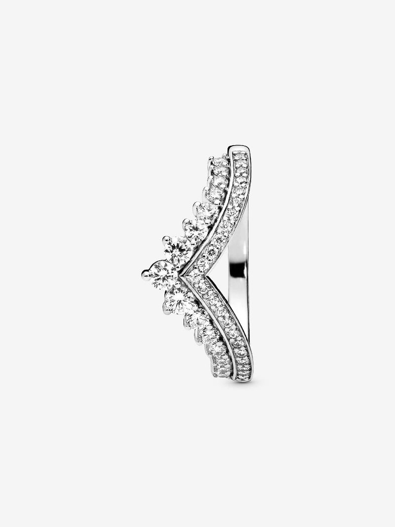 Princess Wish Ring - Sterling Silver - 197736CZ