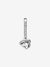 Elevated Heart Ring - Sterling Silver - 198421C01