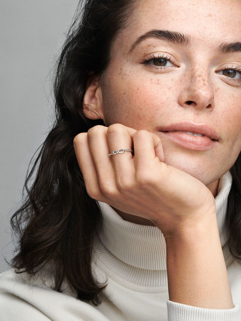 Infinity Knot Ring - Sterling Silver - 198898C00