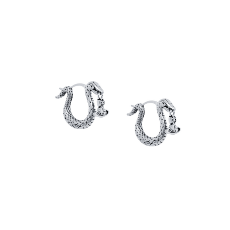 Albane Small Earrings - Antique Silver - 6203008Y-02P017