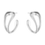 Mercy Earhoop Earrings - Silver - 20001840