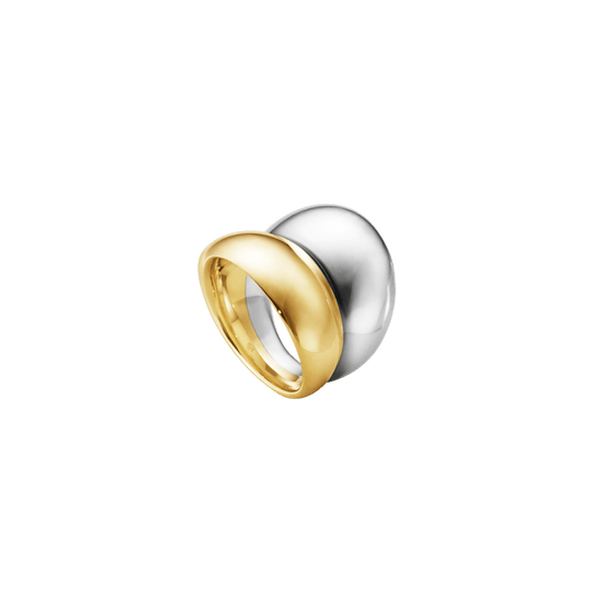 Curve Ring - Silver/Gold - 20000029