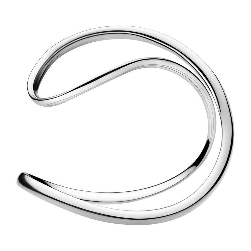 Infinity Bangle - Silver