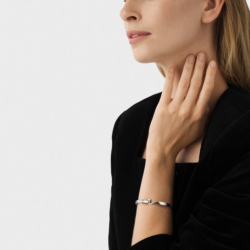 Torun Bangle - Silver/Diamond - 20000547