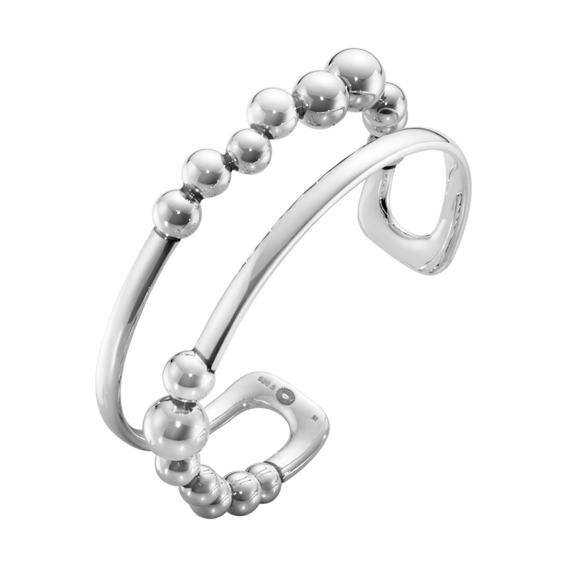 Moonlight Grapes Bangle - Silver - 20000659