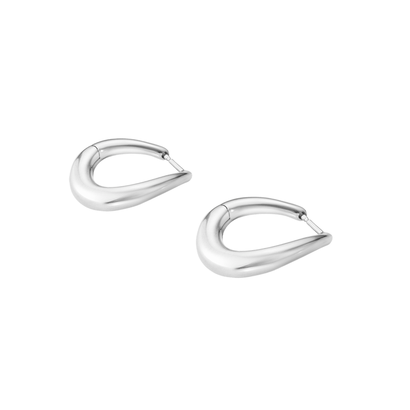 Offspring Earhoops, Medium - Silver - 20001003