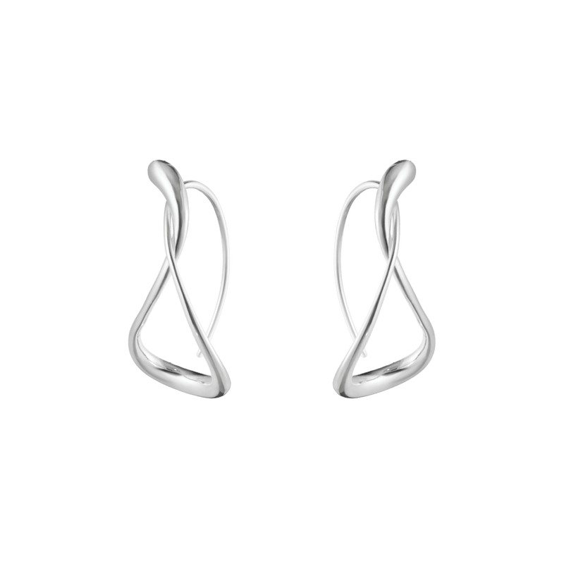 Mercy Large Earhoops - Silver - 20001404