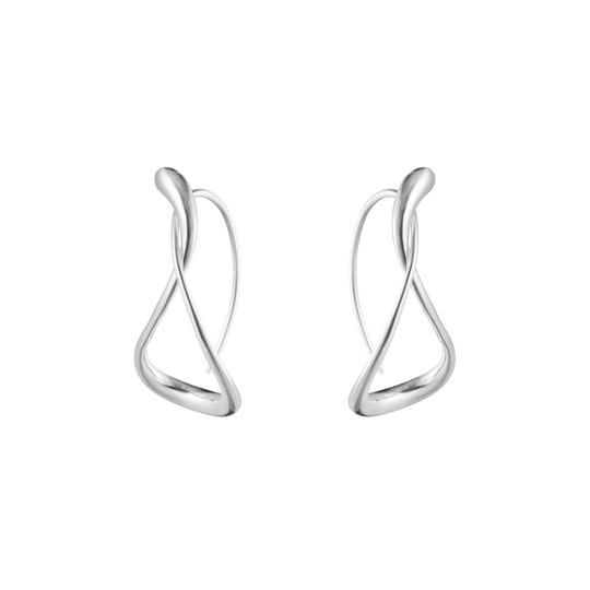 Mercy Large Earhoops - Silver - 20001404
