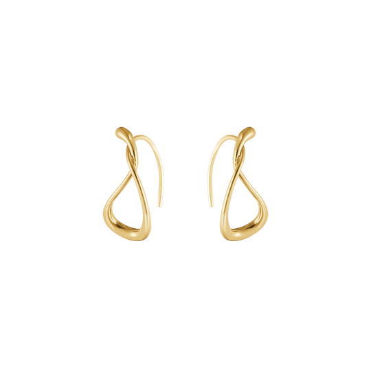 Mercy Small Earhoops - 18ct Yellow Gold - 20001407