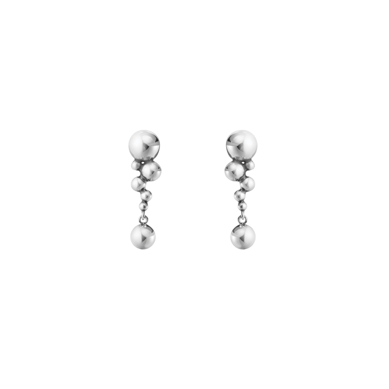Moonlight Grapes Earrings, Small - Silver - 20001410